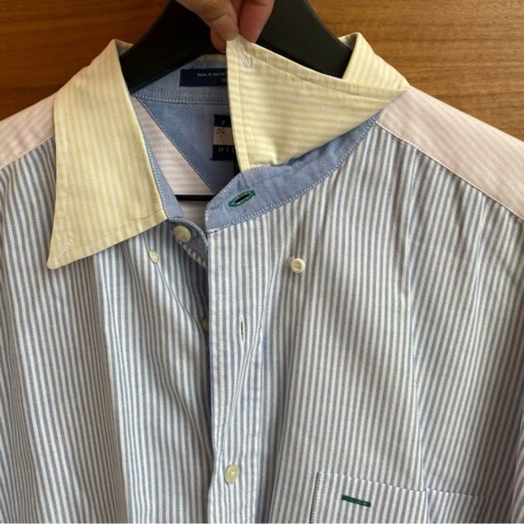 Vintage Tommy Hilfiger Long Sleeve Shirt, Size L - Picture 5 of 10